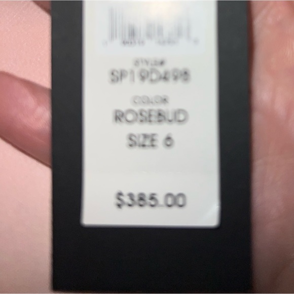 NWT Rachel Zoe 247713 Womens Karly Ruffled Cut-Out Party Dress Rosebud SZ 6 - Picture 5 of 6